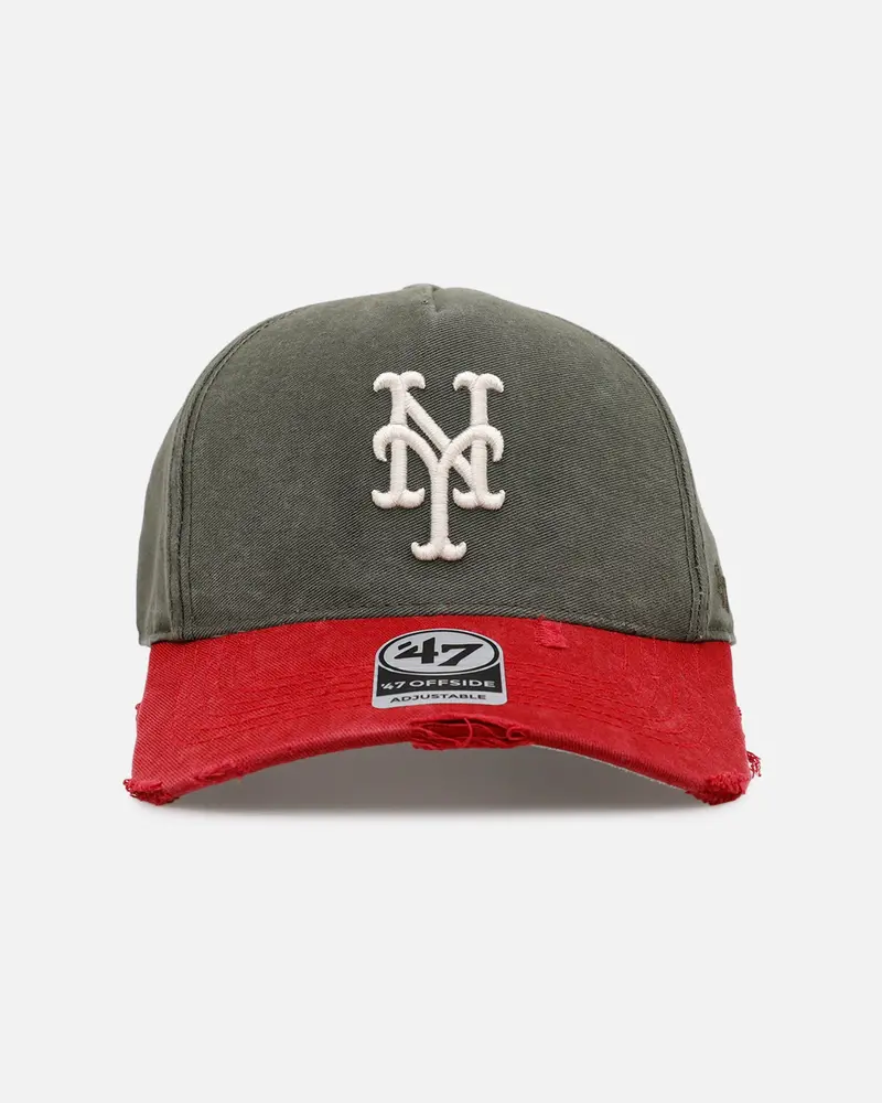 47 Brand New York Mets 'Utilitarian' 47 Offside Strapback Moss 1