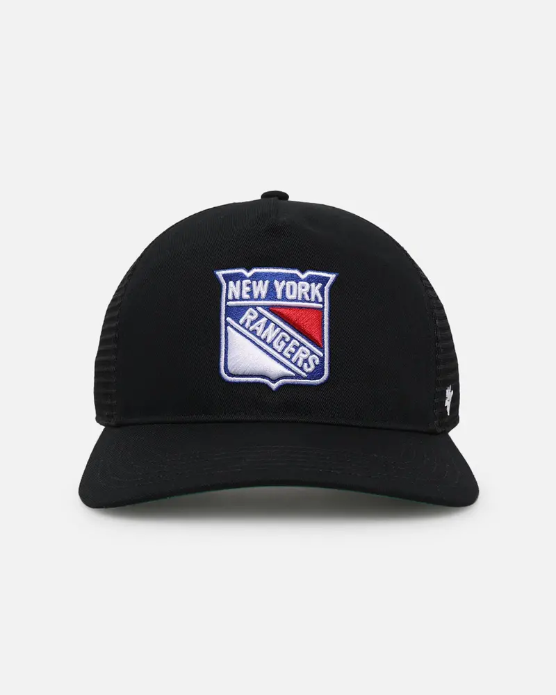 47 Brand New York Rangers Mesh '47 Hitch Trucker Snapback Black/Team 1