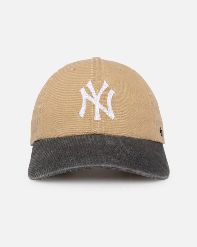 47 Brand New York Yankees 'Apollo Chain' 47 Clean Up Strapback Khaki 1