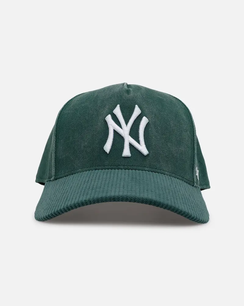 47 Brand New York Yankees 'Apollo Cord Dark Green' 47 Offside Snapback Dark Green 1