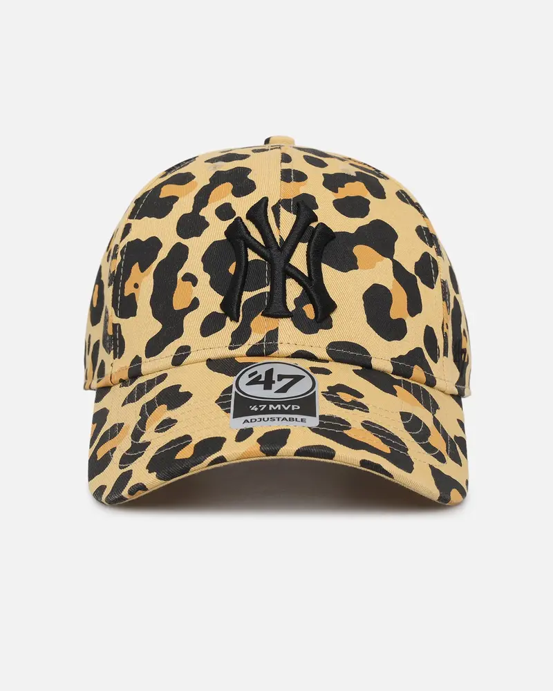 47 Brand New York Yankees 'Bagheera' 47 Clean Up Strapback Light Gold 1