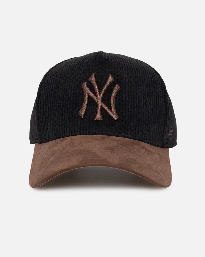 47 Brand New York Yankees 'Black Barren' 47 Offside Dt Snapback Black 1