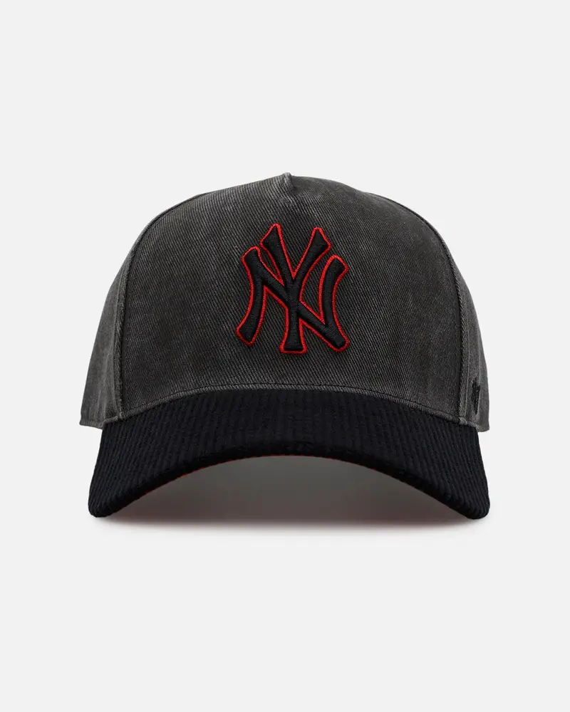47 Brand New York Yankees 'Black & Red' 47 Offside Snapback Black/Red 1