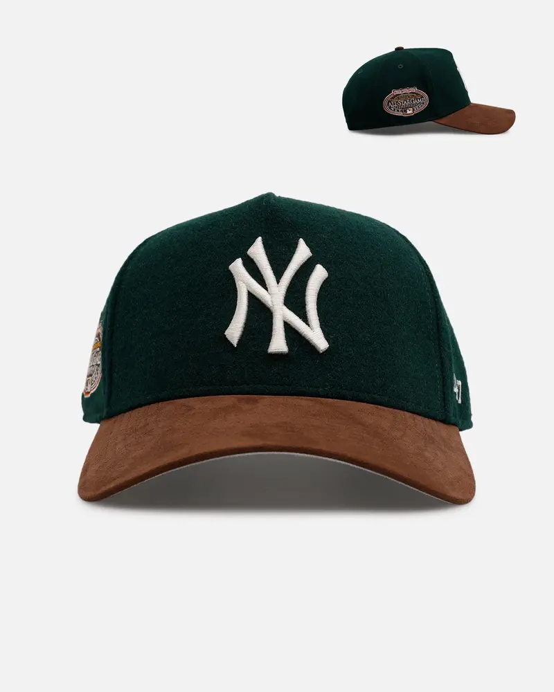 47 Brand New York Yankees 'Fall Leaves' 47 Offside Snapback Green/Brown 1