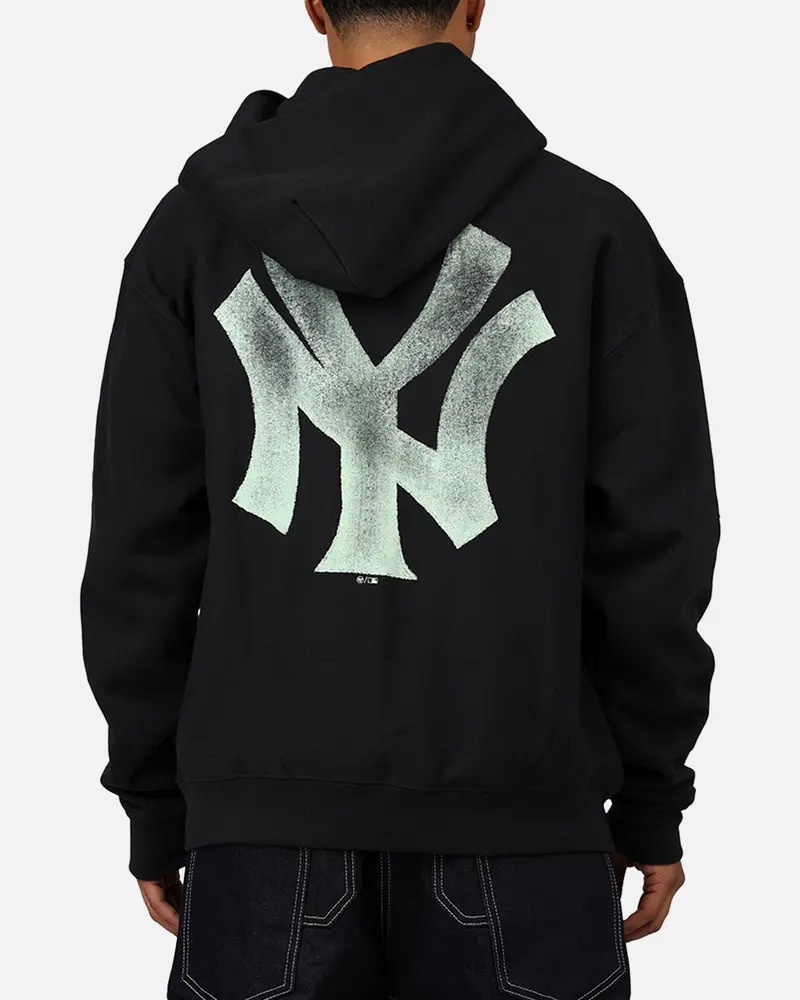 47 Brand New York Yankees 'Mlb Trophy Case' Premium Hoodie Black 1