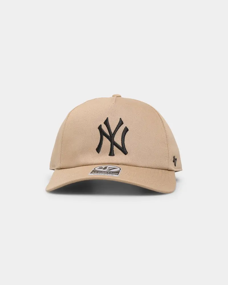 47 Brand New York Yankees Nantasket Captain Dtr Snapback Khaki 1
