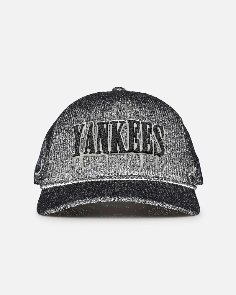47 Brand New York Yankees 'Slasher' 47 Hitch Corduroy Snapback Black 1