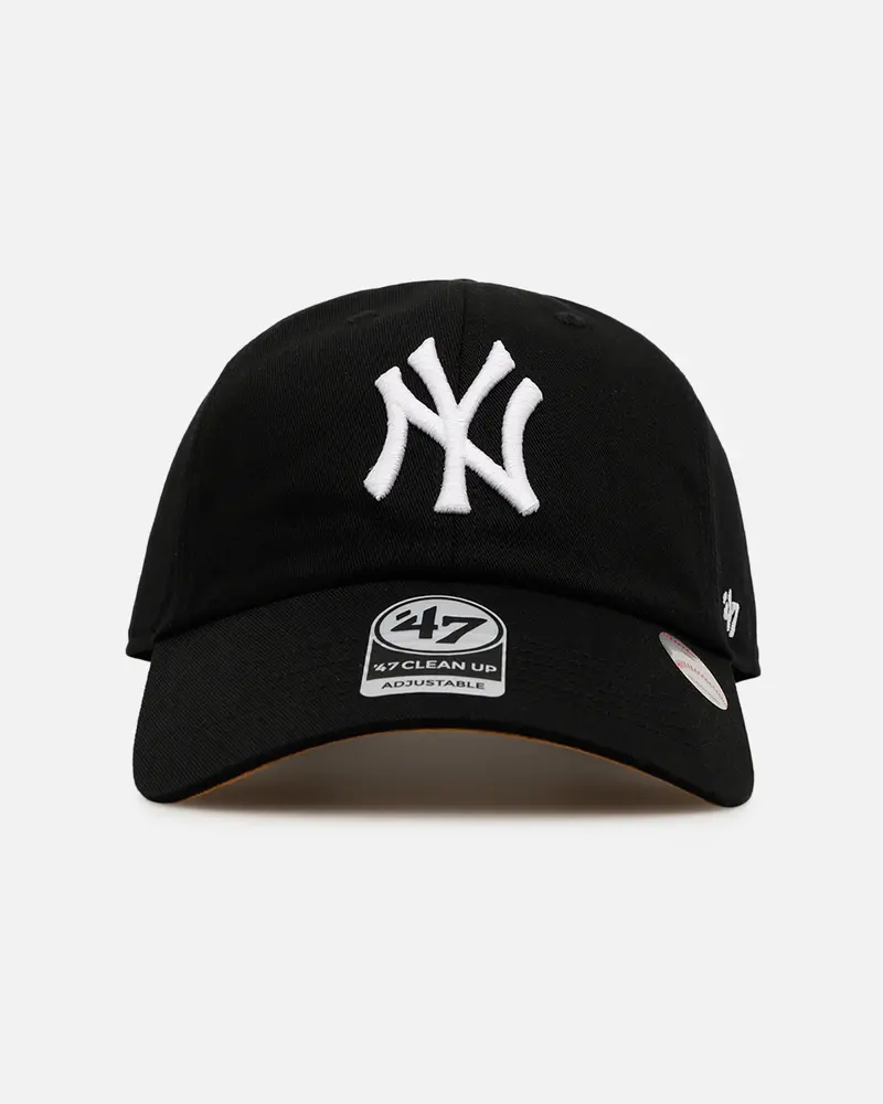 47 Brand New York Yankees 'Yankees Color Wheel' Suede Undervisor 47 Clean Up Strapback Black 1