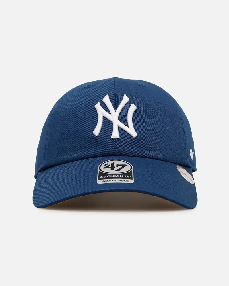 47 Brand New York Yankees 'Yankees Color Wheel' Suede Undervisor 47 Clean Up Strapback Navy Blazer 1