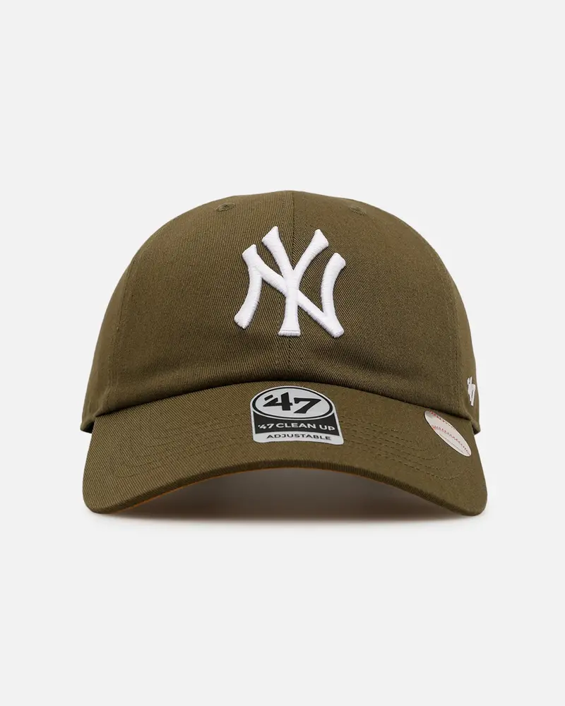 47 Brand New York Yankees 'Yankees Color Wheel' Suede Undervisor 47 Clean Up Strapback Sandalwood 1