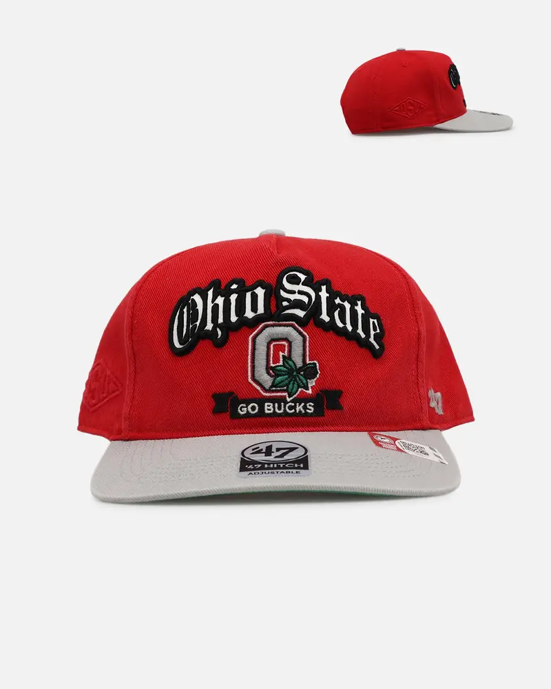 47 Brand Ohio State Buckeyes 'Ncaa Trophy Case' Premium Hitch Snapback Red 1