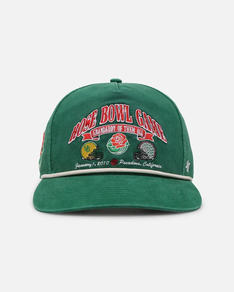 47 Brand Pasadena 2010 Rose Bowl Snapback Green 1