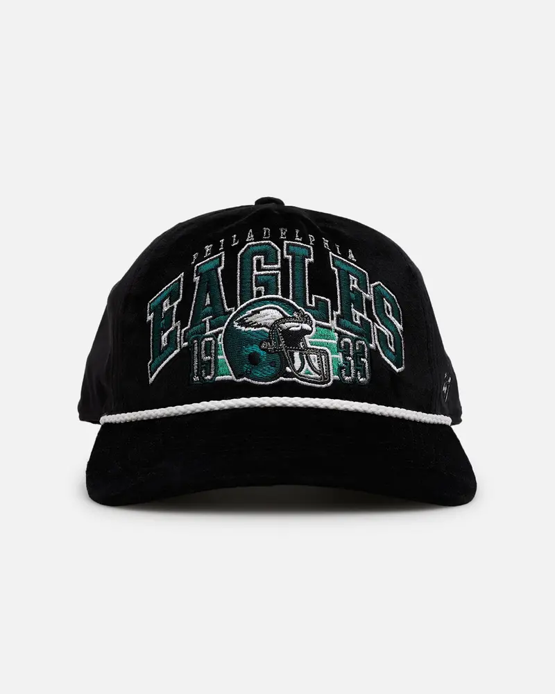 47 Brand Philadelphia Eagles 47' Hitch Snapback Black 1