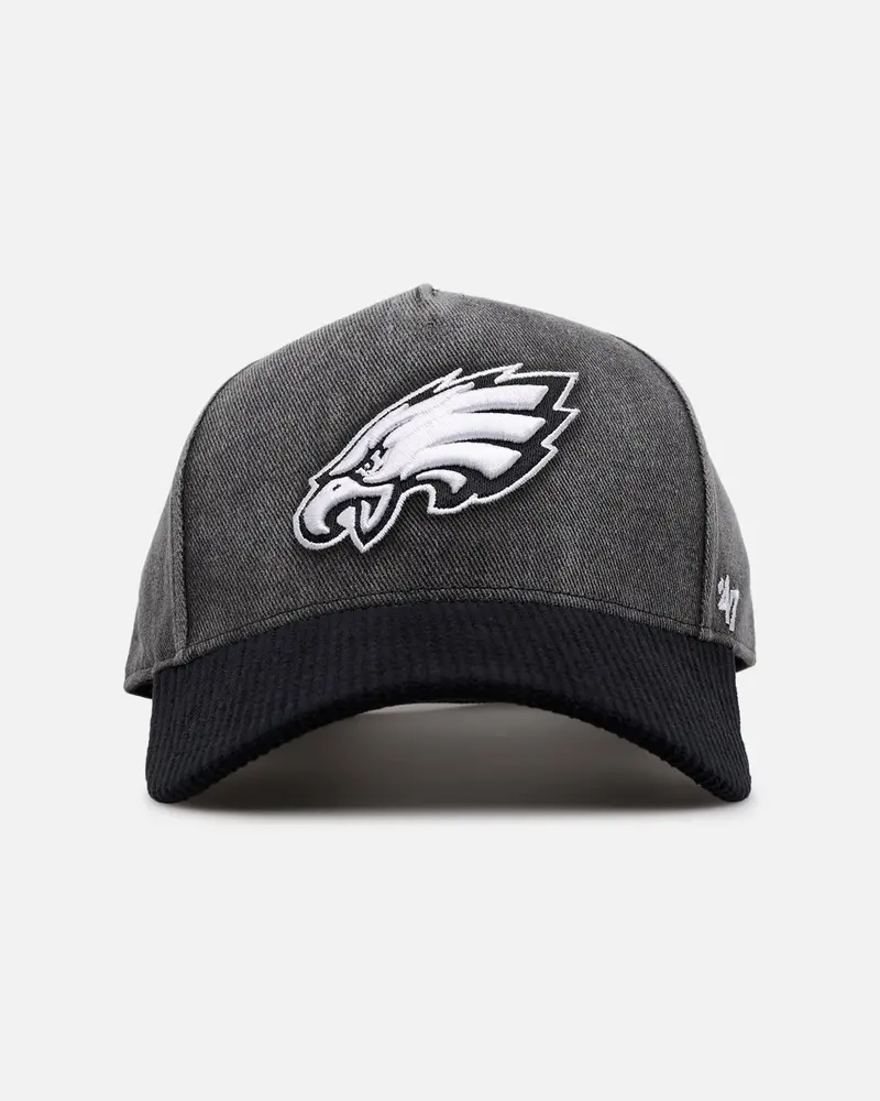 47 Brand Philadelphia Eagles 'Apollo Corduroy' 47 Offside Dt Strapback Black 1
