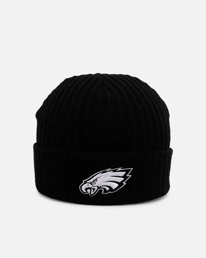 47 Brand Philadelphia Eagles Harbor Cuff Knit Beanie Black 1