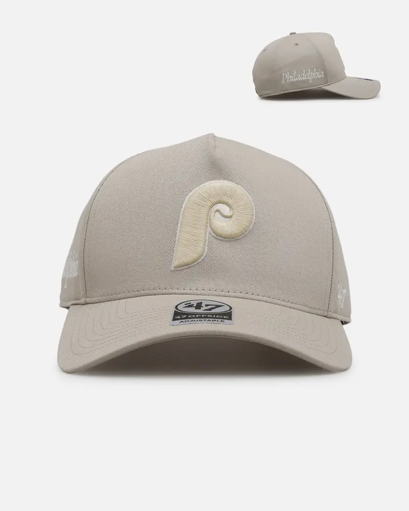 47 Brand Philadelphia Phillies 'Contemporary Basics' Offside Dt Snapback Tan 1