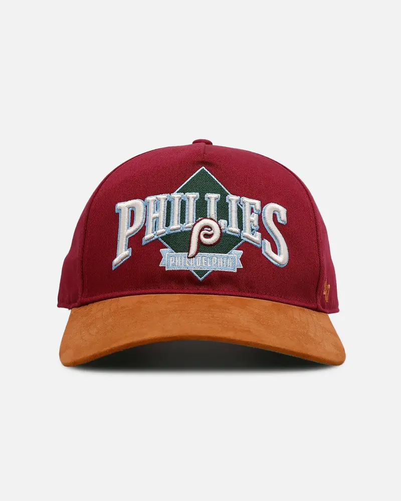 47 Brand Philadelphia Phillies 'Diamond' 47 Offside Snapback Cardinal 1