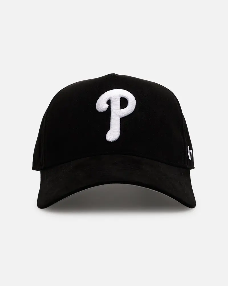47 Brand Philadelphia Phillies 'Ultrasuede' 47 Mvp Strapback Black/White 1
