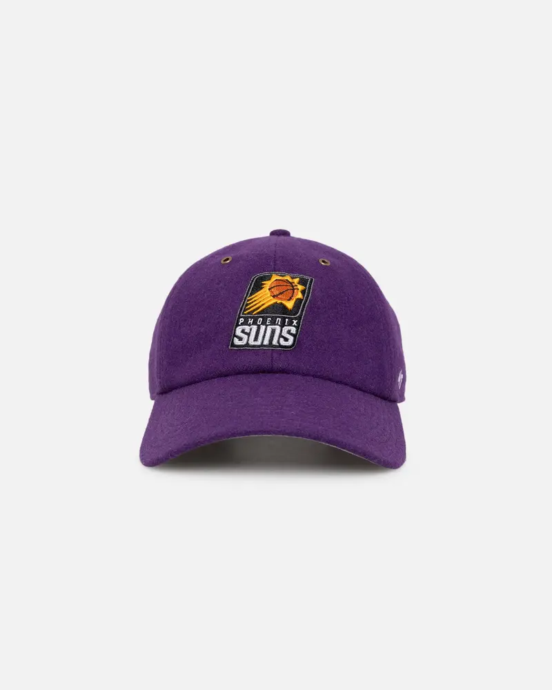 47 Brand Phoenix Suns Wooly Clean Up Strapback Purple 1