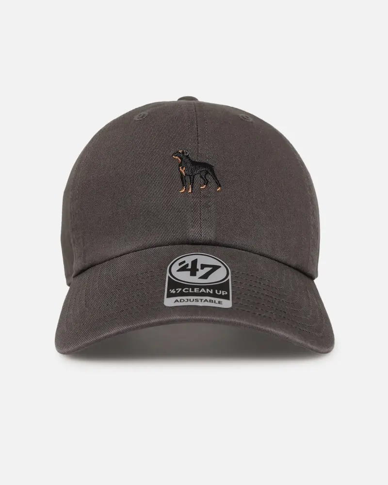 47 Brand Rottweiler 'Dog Collection' 47 Clean Up Strapback Charcoal 1