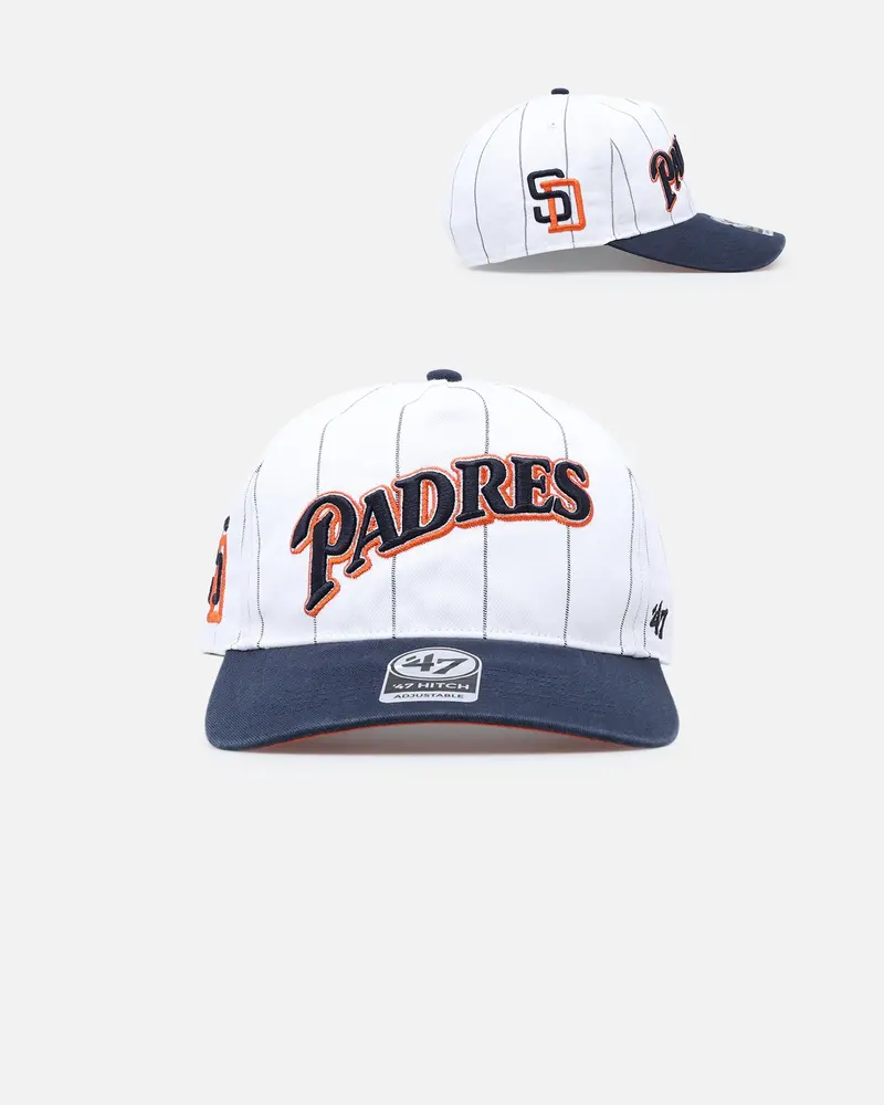 47 Brand San Diego Padres '47 Hitch Snapback White 1