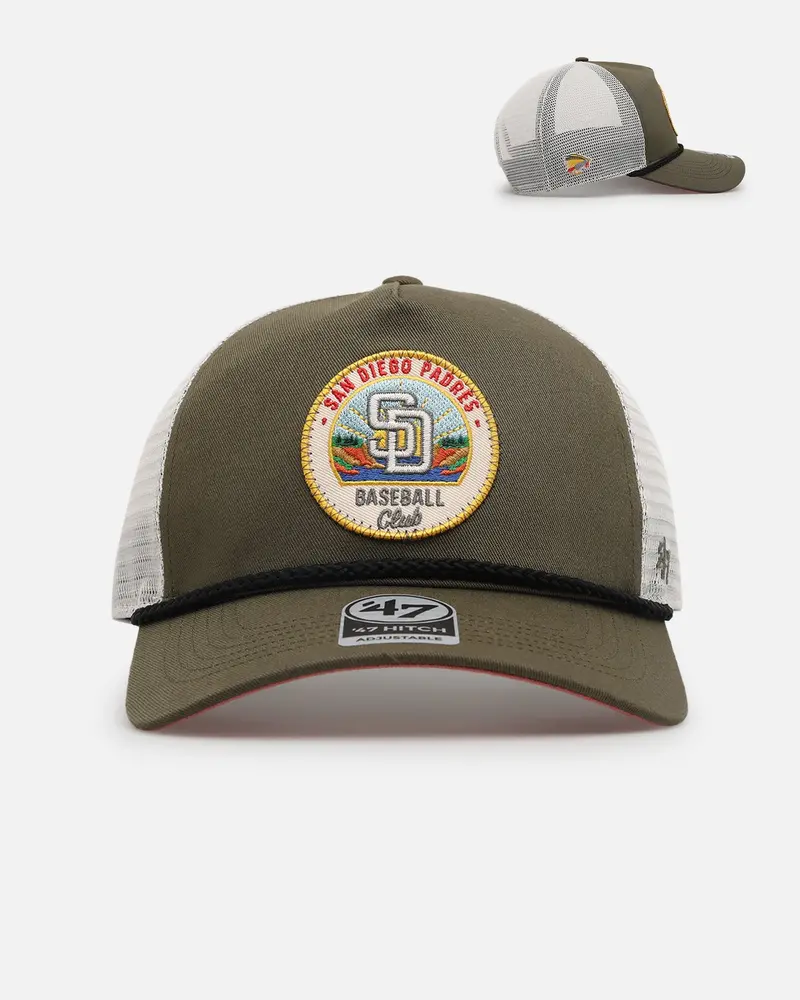 47 Brand San Diego Padres 'Casting Call' '47 Hitch Trucker Snapback Sandalwood 1