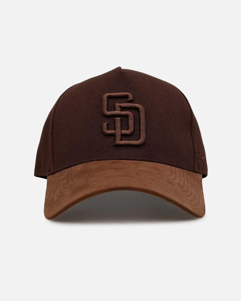 47 Brand San Diego Padres 'Chocolate Pie' Offside Snapback Chocolate 1