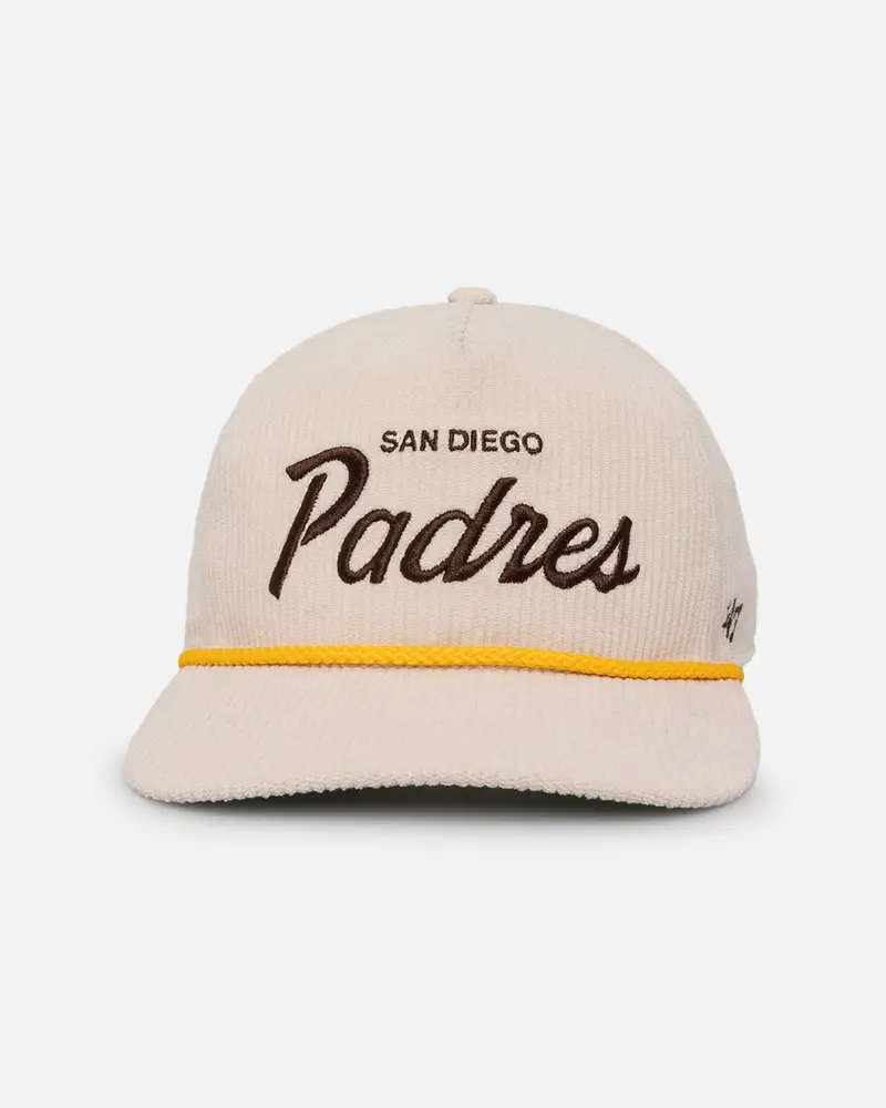 47 Brand San Diego Padres 'Mlb Opening Day' Crossrope Hitch Snapback Natural 1