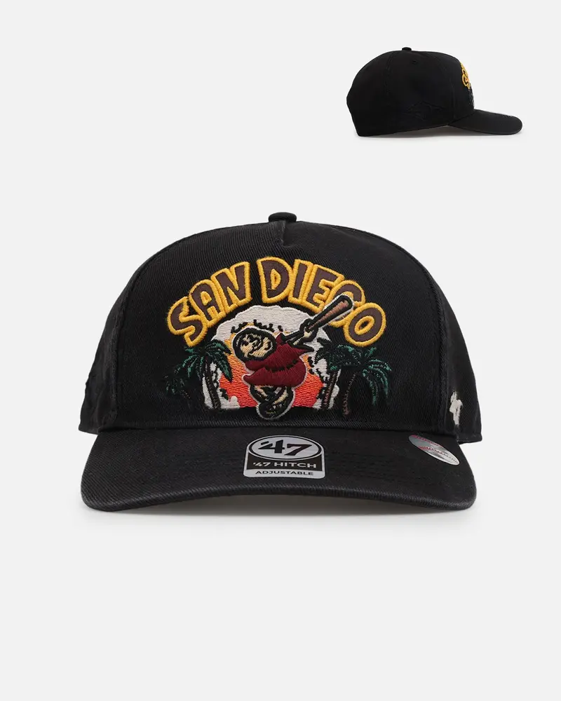 47 Brand San Diego Padres 'Mlb Trophy Case' 47 Hitch Snapback Black 1