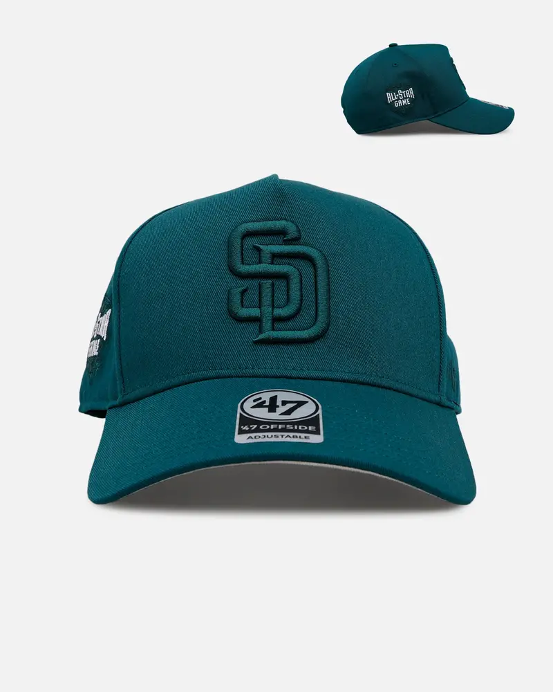 47 Brand San Diego Padres 'Pacific Green' 47 Offside Snapback Pacific Green 1