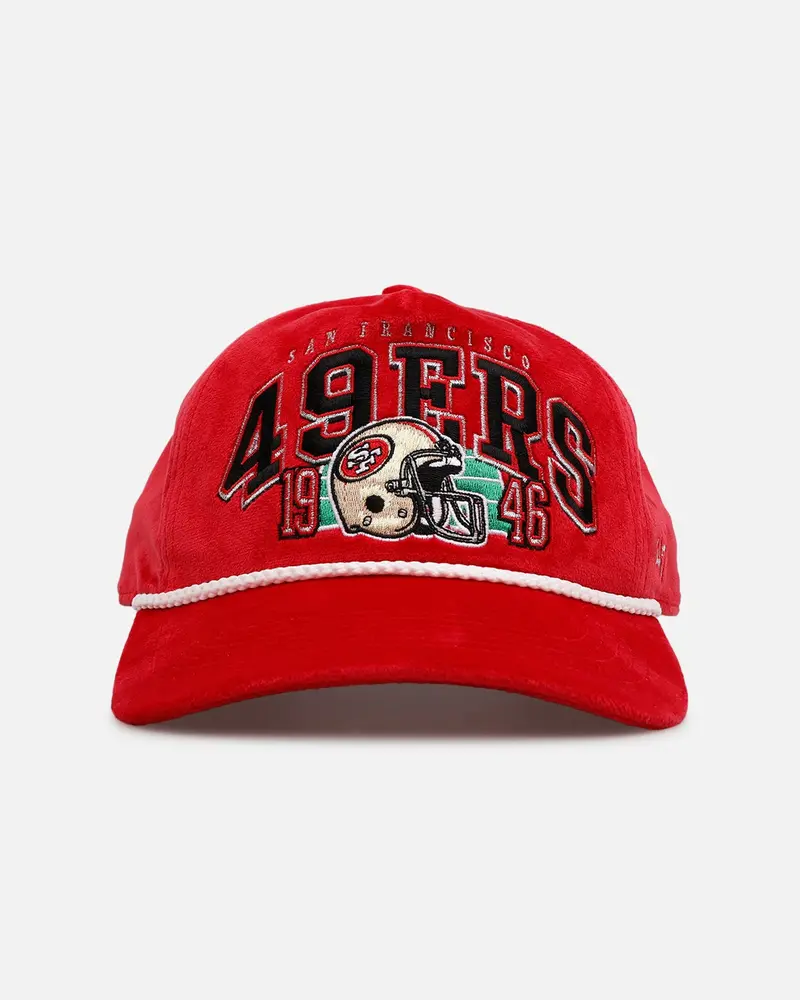 47 Brand San Francisco 49Ers 47' Hitch Snapback Red 1