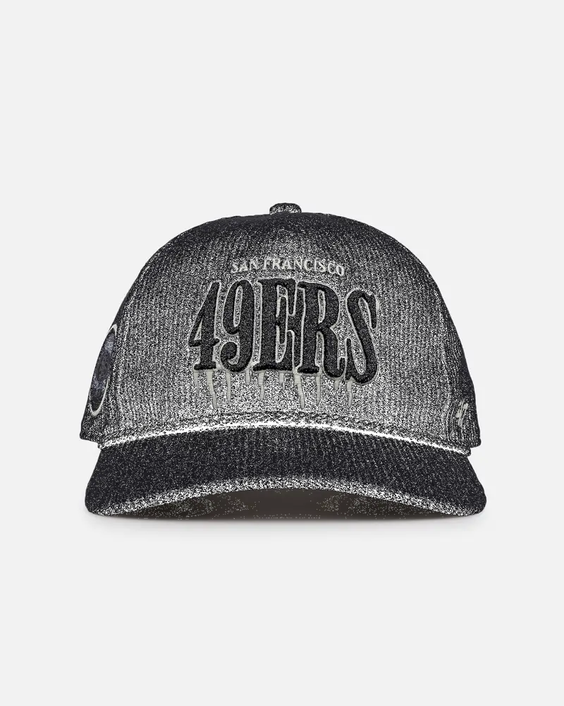 47 Brand San Francisco 49Ers 'Slasher' 47 Hitch Corduroy Snapback Black 1