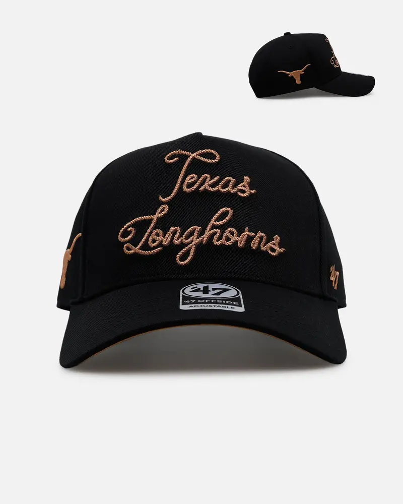 47 Brand Texas Longhorns 'Round Em Up' '47 Offside Snapback Black 1