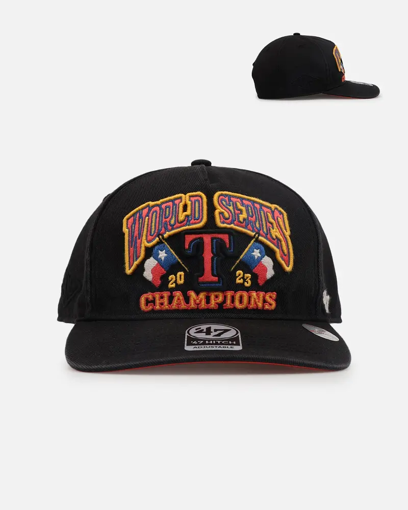 47 Brand Texas Rangers 'Mlb Trophy Case' 47 Hitch Snapback Black 1