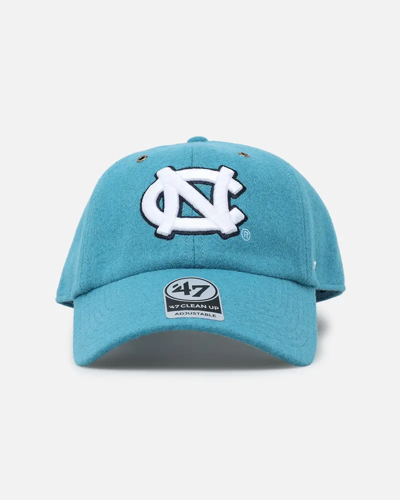 47 Brand University Of North Carolina Tar Heels Wooly Clean Up Strapback Columbia 1