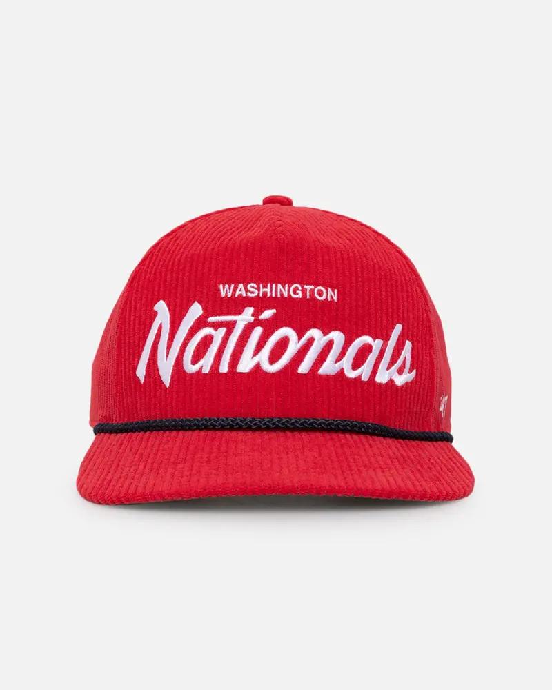 47 Brand Washington Nationals 'Mlb Opening Day' Crossrope Hitch Snapback Red 1