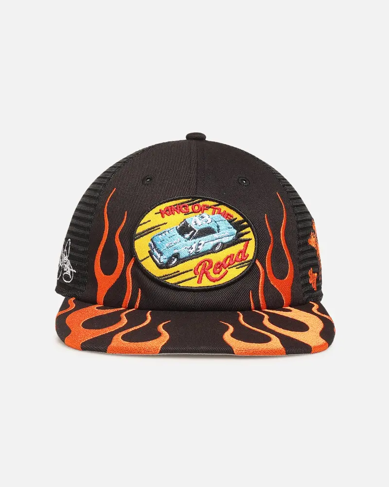 47 Brand X Market Studios 'Inferno' 47 Captain Snapback Black 1