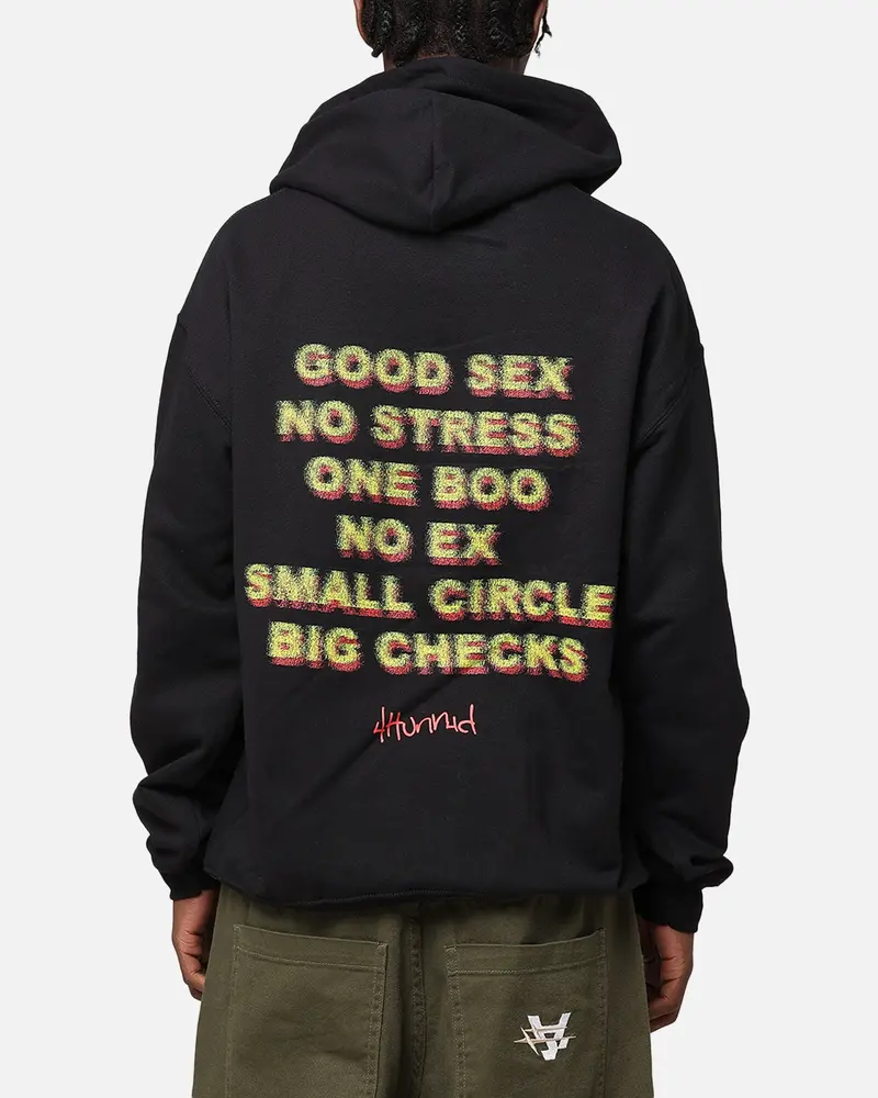 4Hunnid Good Sex Hoodie Black 1