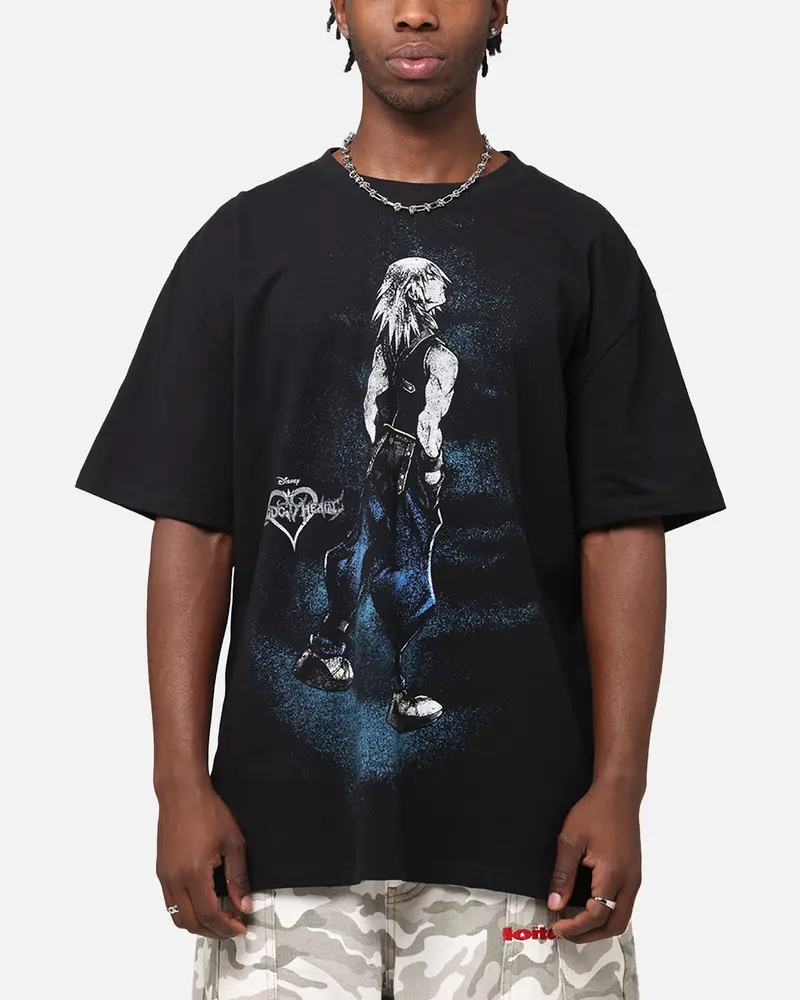 73Studio Disney Kingdom Hearts Riku Heavyweight T-Shirt Black 1