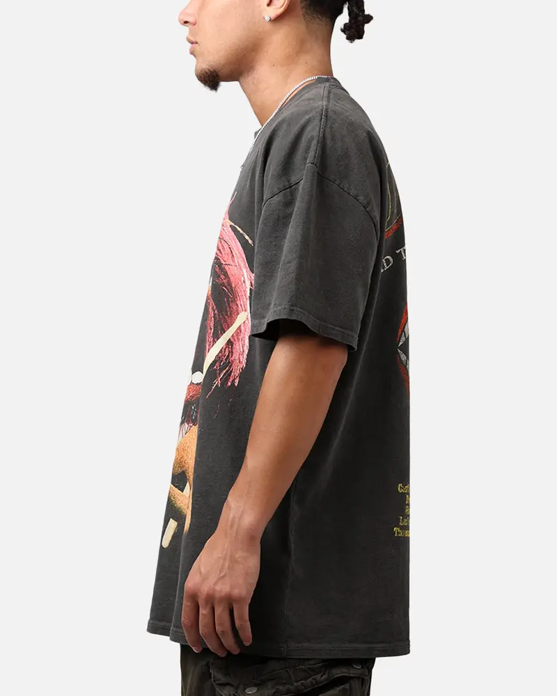 73Studio Disney The Muppets Animal Heavyweight T-Shirt Black Wash 5