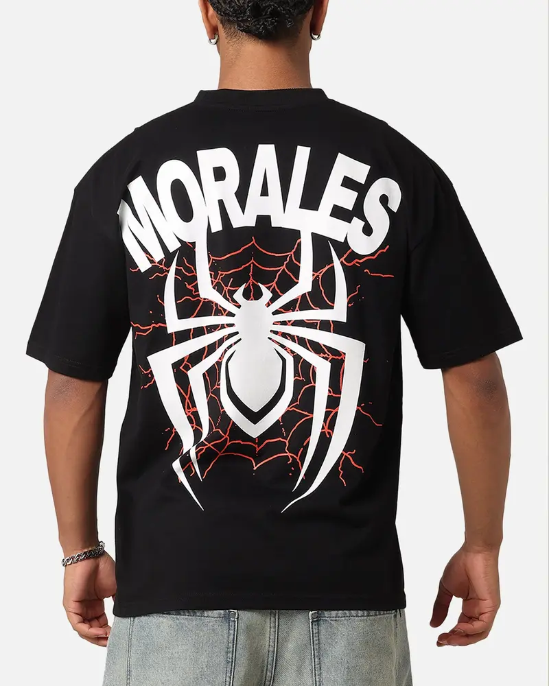 73Studio Marvel Spider-Man Y2k Miles T-Shirt Black 1