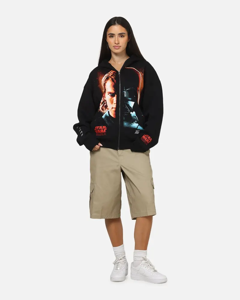73Studio Star Wars 2005 Vader Zip Hoodie Black 3