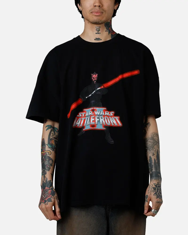 73Studio Star Wars Darth Maul Battlefront Ii T-Shirt Black 2