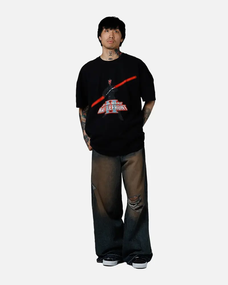 73Studio Star Wars Darth Maul Battlefront Ii T-Shirt Black 3
