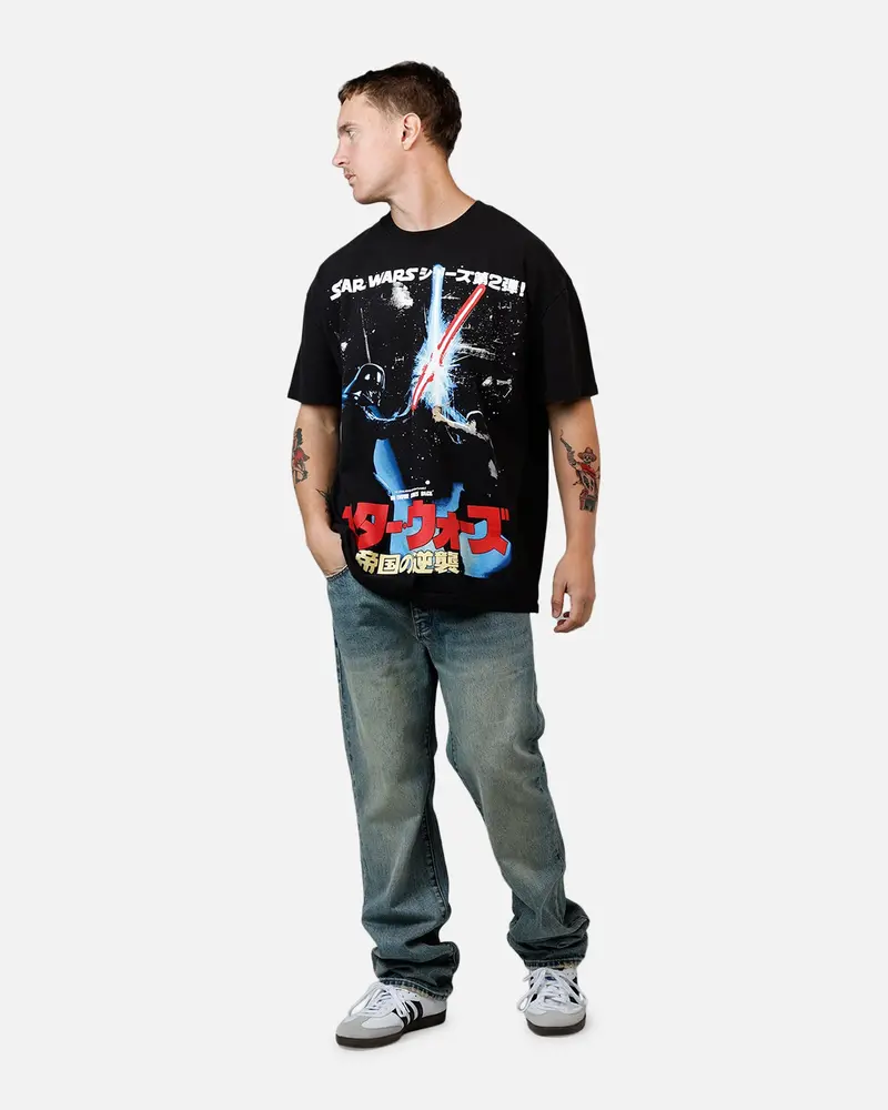 73Studio Star Wars Japan '09 Empire Strikes Back T-Shirt Black 1