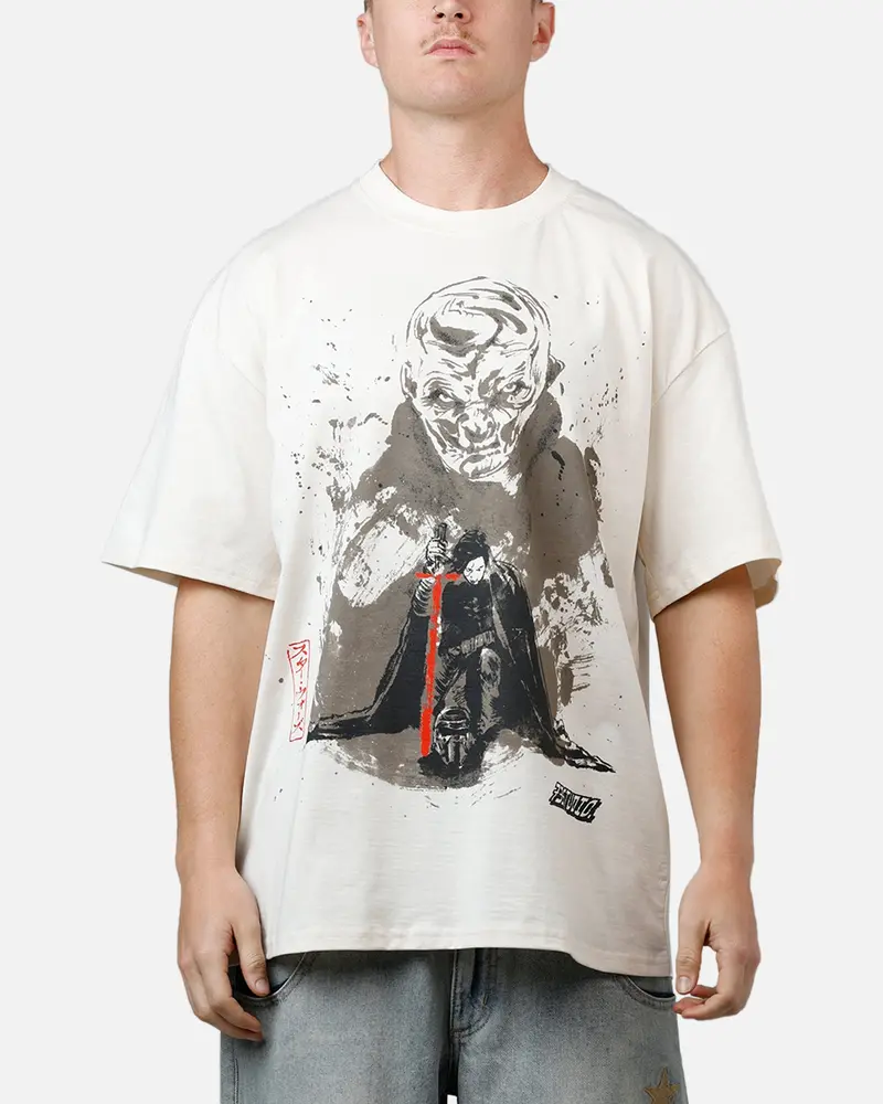 73Studio Star Wars Takumi Last Jedi Vintage T-Shirt Off White 1