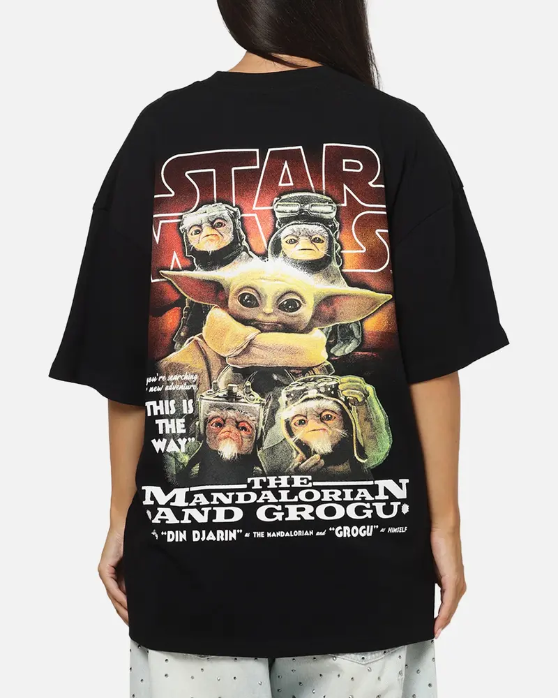 73Studio Star Wars This Is The Way T-Shirt Black 1