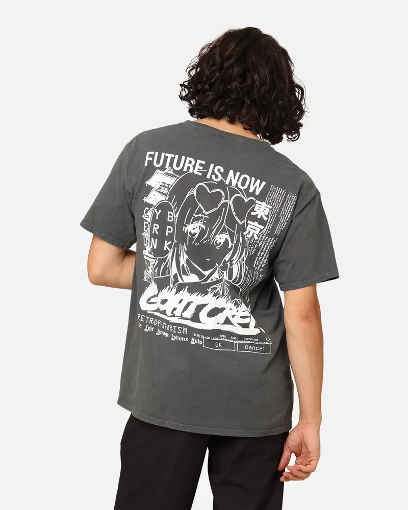 73Studio Uwu Girl T-Shirt Off Black 1