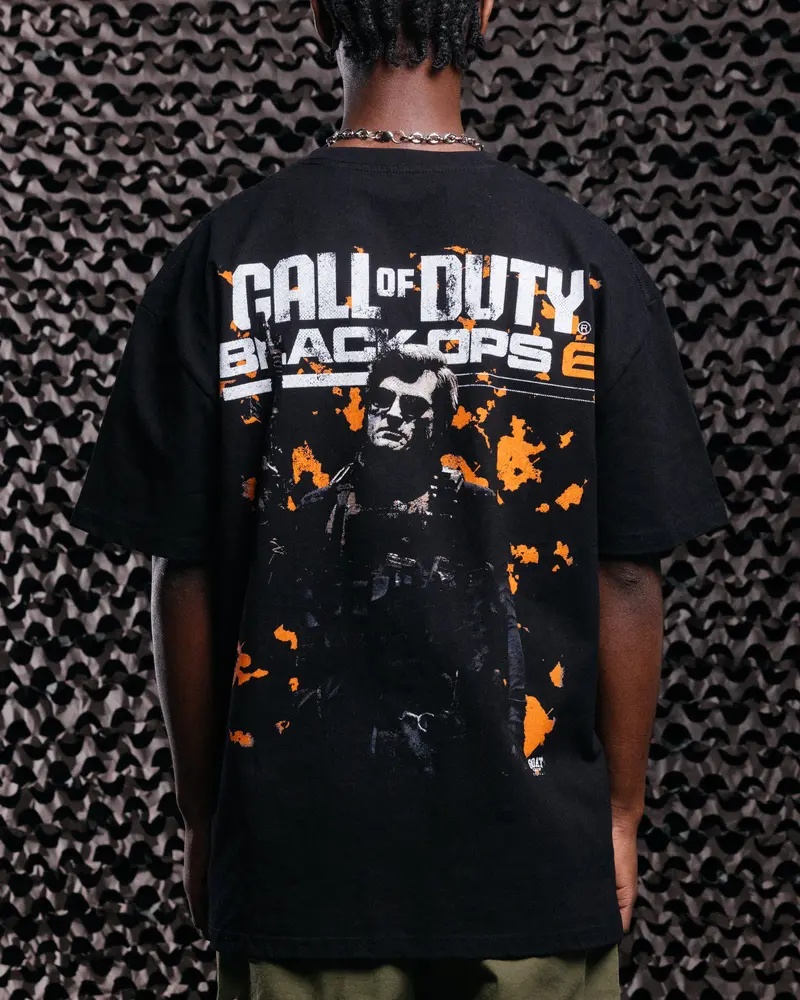 73Studio X Call Of Duty Black Ops 6 Vintage T-Shirt Black 1