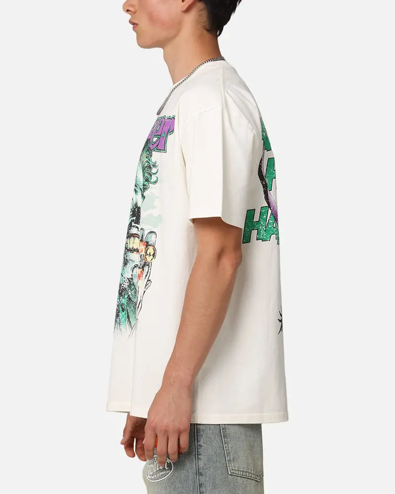 73Studio X Dc Batman The Joker Rings Heavyweight T-Shirt Off White 6